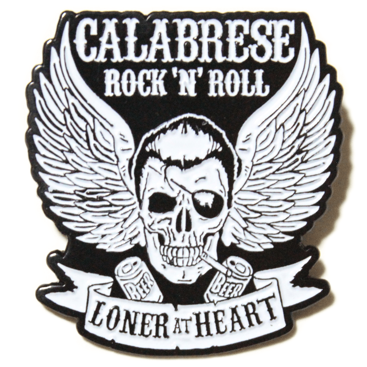 Calabrese Logo - CALABRESE- Loner at Heart - Collectors Pin