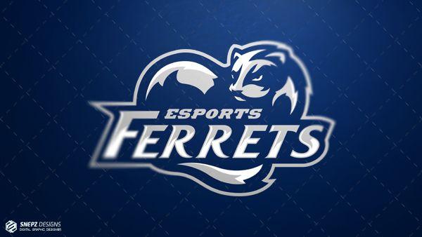 Ferret Logo - Esport logo Ferrets