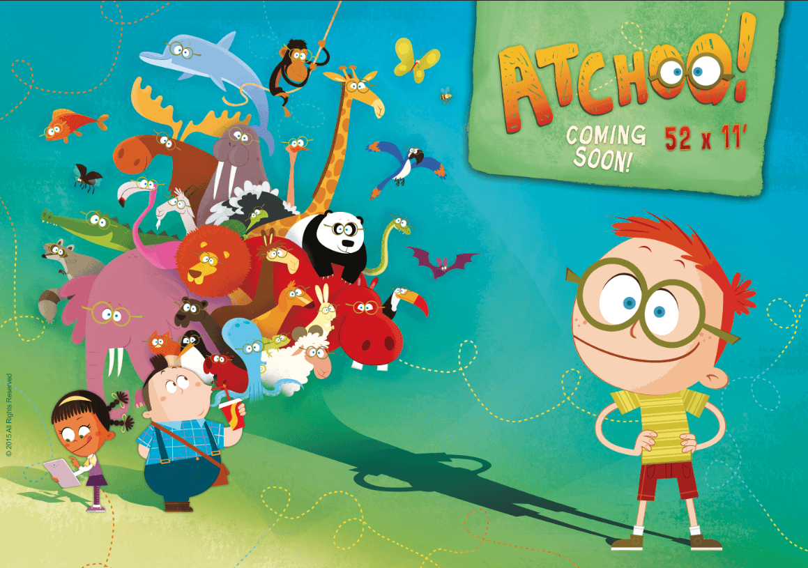 Cartobaleno Logo - NickALive!: Nickelodeon Russia to Premiere 'Atchoo!' on Monday 5th