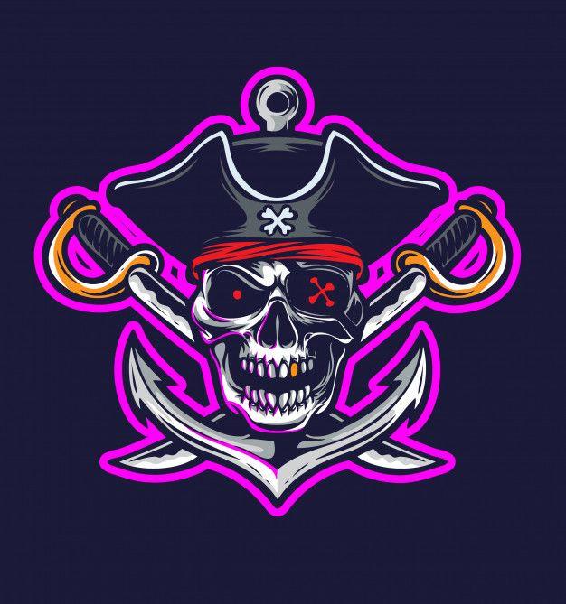 Pirate Logo - Pirate logo vector Vector