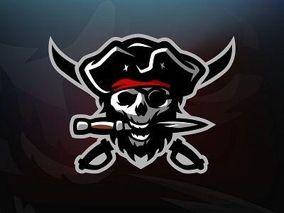 Pirate Logo - Skull pirate logo. by Maks on Dribbble