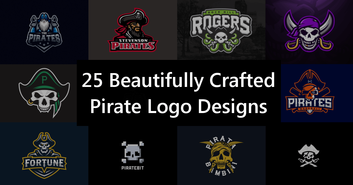 Pirate Logo - 25 Beautifully Crafted Pirate Logo Designs - Modern Setups Blog