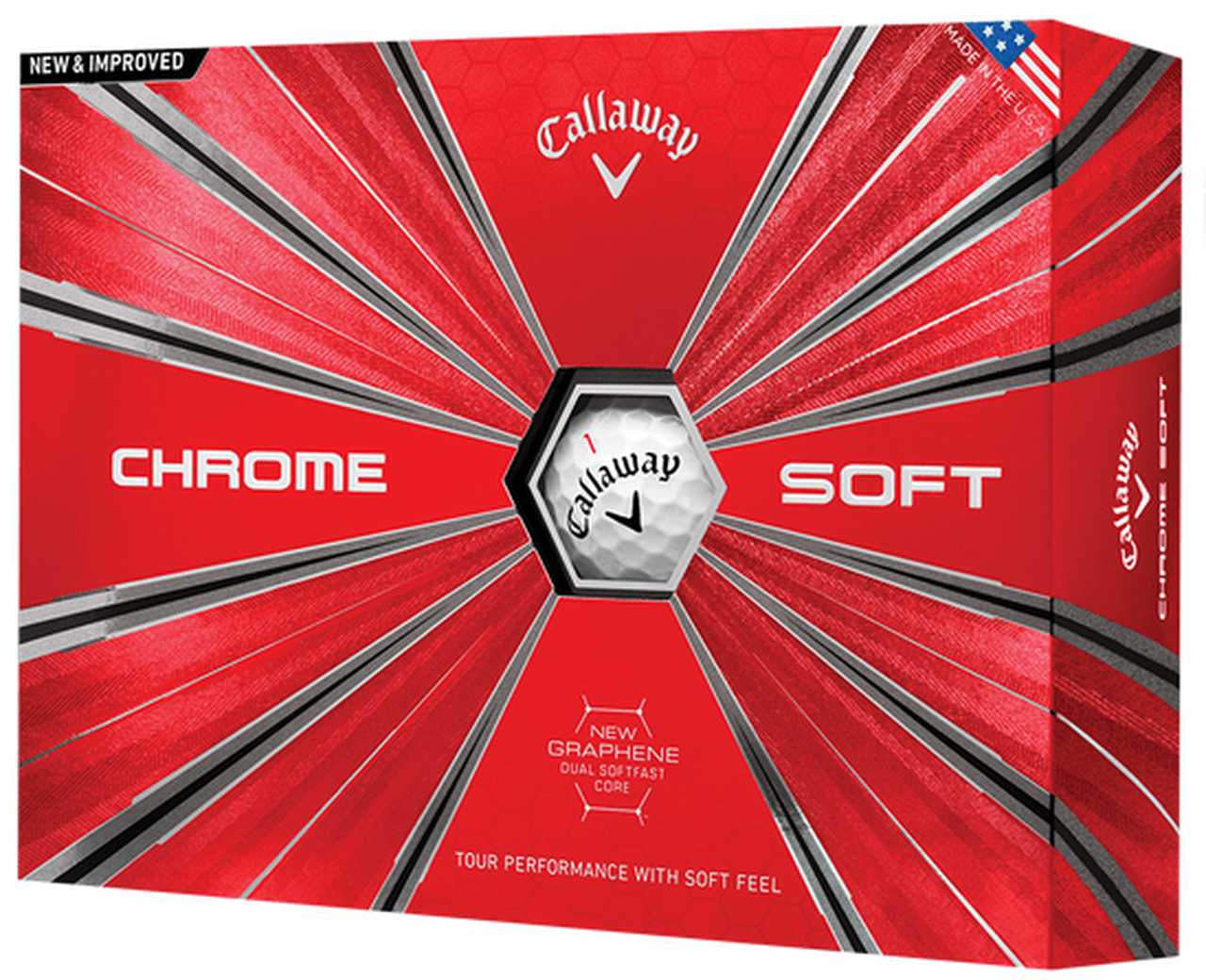 Laway Logo - Callaway Chrome Soft Golf Balls LOGO ONLY