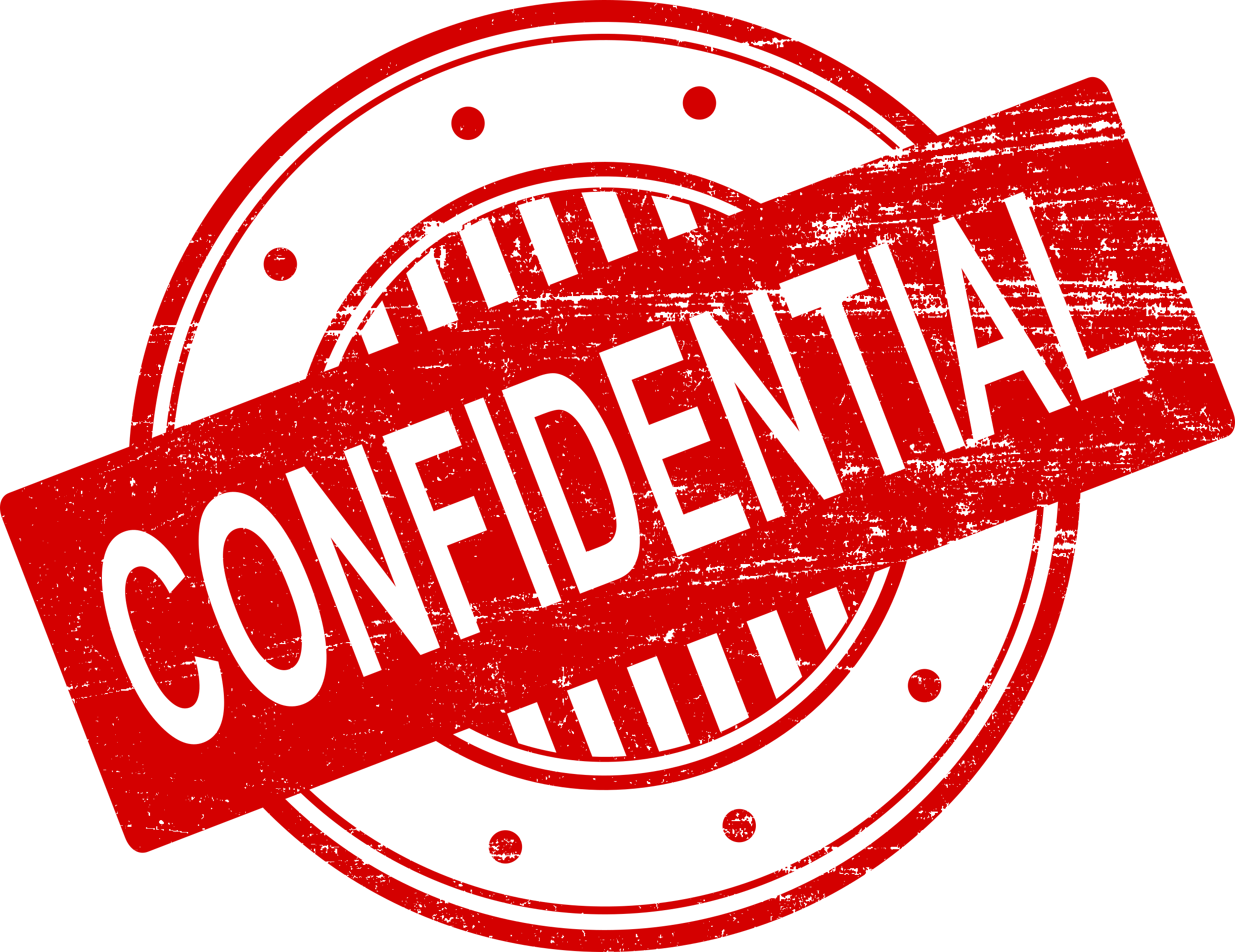 Confidential Logo - confidential logo png. Clipart & Vectors