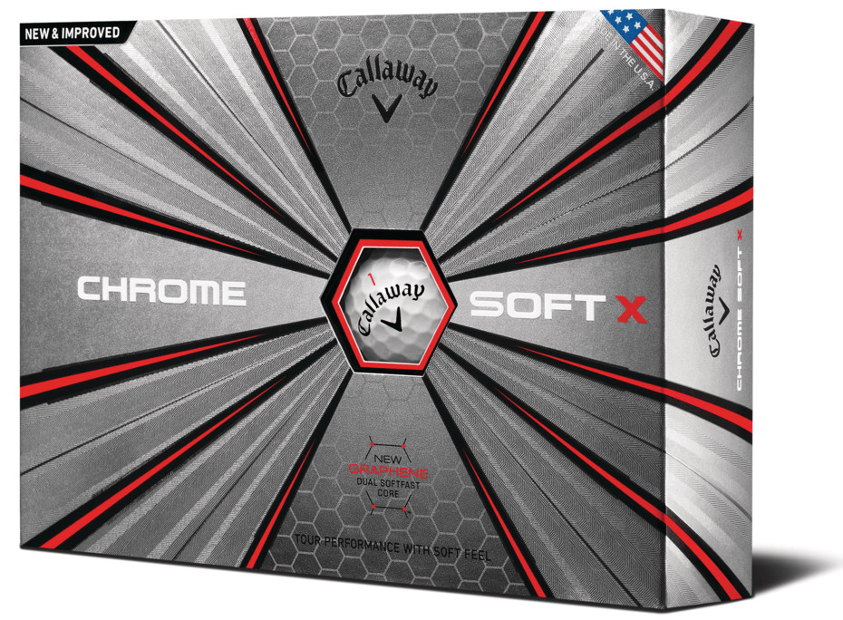 Laway Logo - Callaway Chrome Soft X Logo Golf Balls • Custom Logo Company