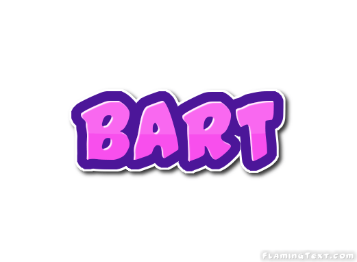 Bart Logo - Bart Logo | Free Name Design Tool from Flaming Text