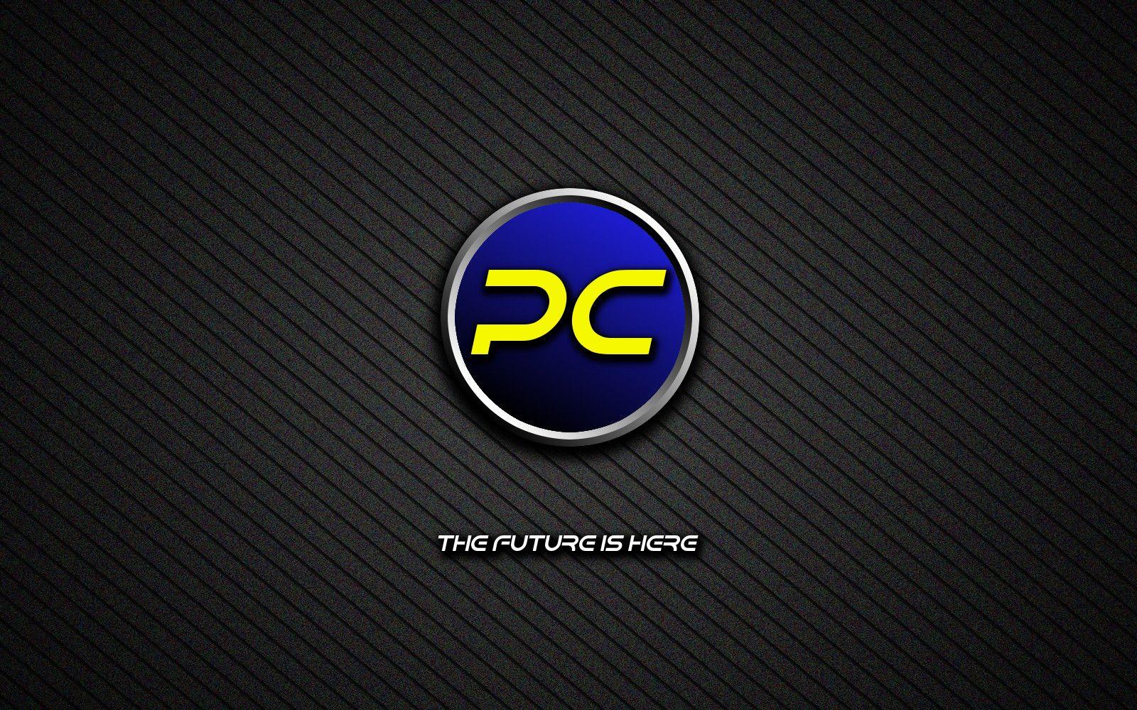 PCLinuxOS Logo - Dark background with logo