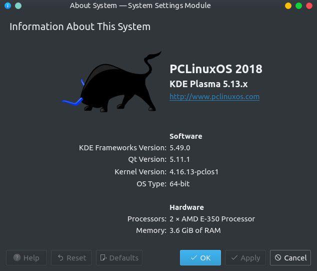 PCLinuxOS Logo - PCLinuxOS KDE Review