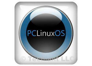 PCLinuxOS Logo - Details about PC Linux OS aka PCLOS, PCLinuxOS 1x1 Domed Case Badge / Sticker Logo