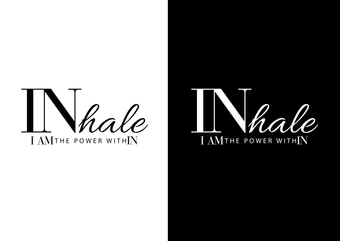 Inhale Logo - Inhale Studio Branding by Namrata Uchil at Coroflot.com