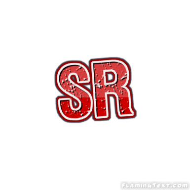 Sr Logo - Sr Logo. Free Name Design Tool from Flaming Text