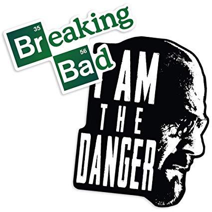 Danger Logo - Amazon.com: Popfunk Breaking Bad I Am The Danger and Logo ...