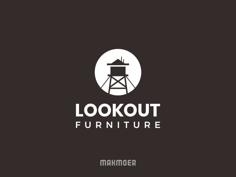 Lookout Logo - Lookout Furniture logo by makmoer | Dribbble | Dribbble