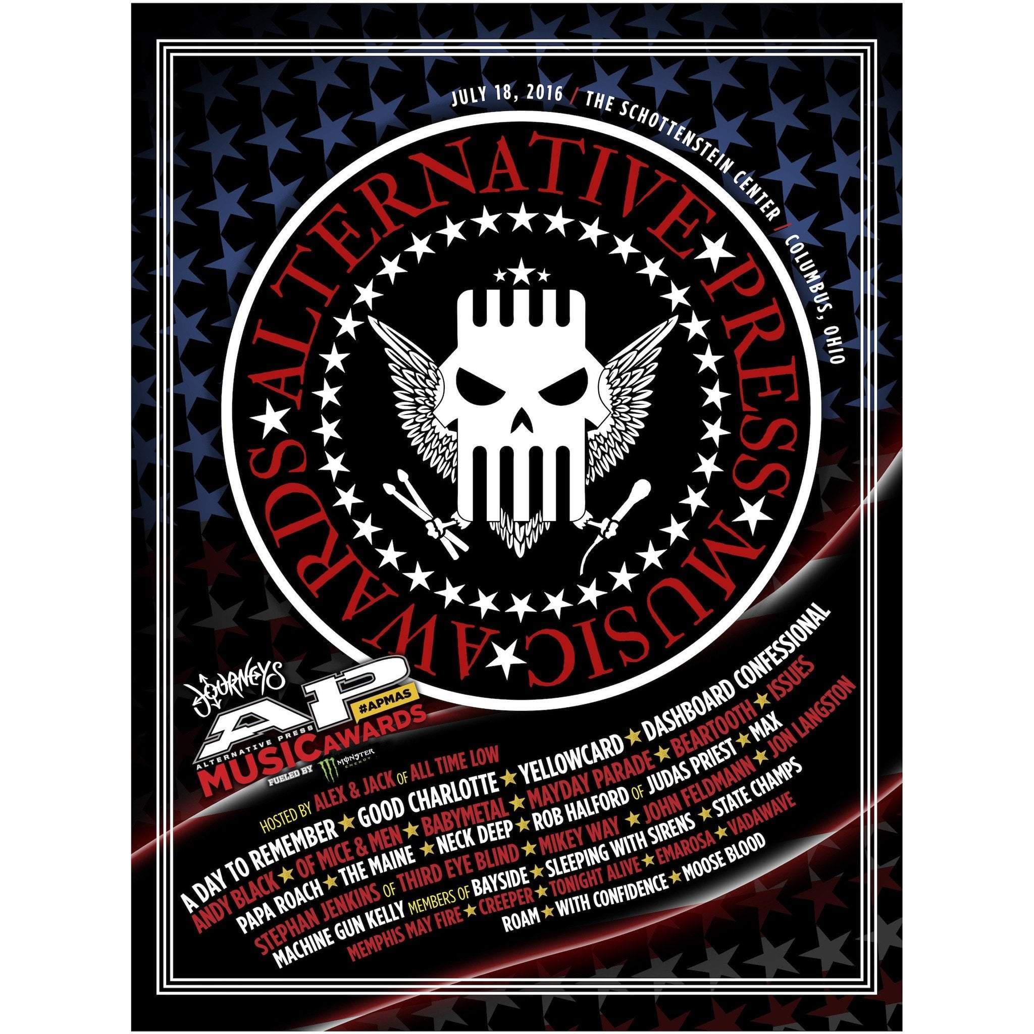 AltPress Logo - Official 2016 APMAs Poster