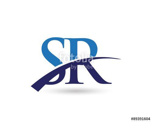 Sr Logo - SR Logo Letter Swoosh Stock Image And Royalty Free Vector Files
