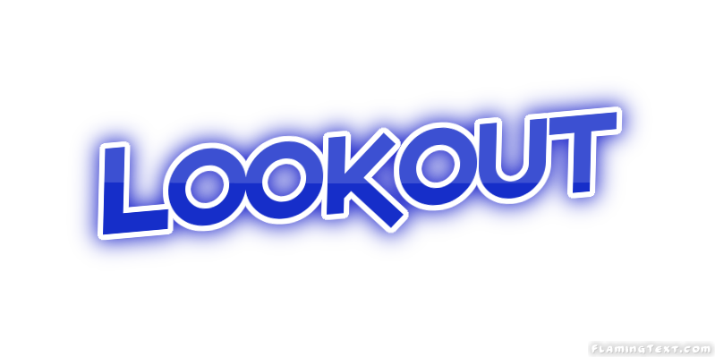 Lookout Logo - United States of America Logo | Free Logo Design Tool from Flaming Text