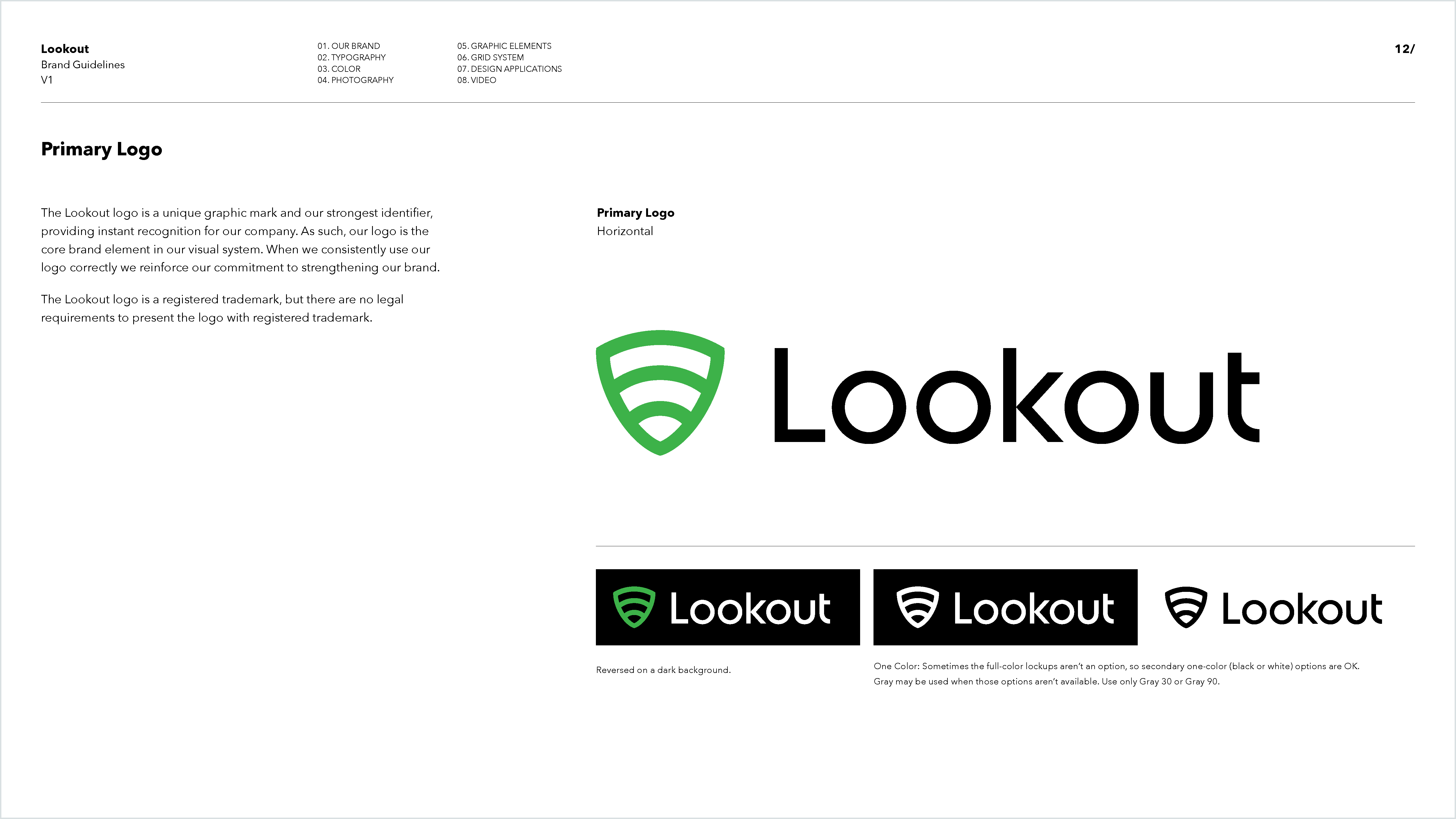 Lookout Logo - hubert