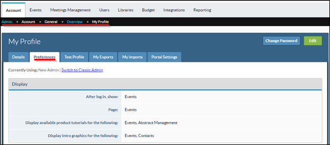 RegOnline Logo - Cvent Equivalents to RegOnline Account Settings