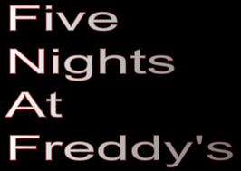 F-NaF Logo - Five Nights at Freddy's