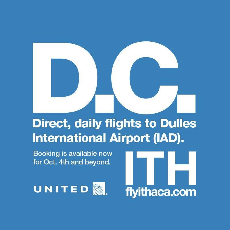 IAD Logo - NEW Service from Ithaca (ITH) to Washington (IAD) Ithaca Tompkins ...