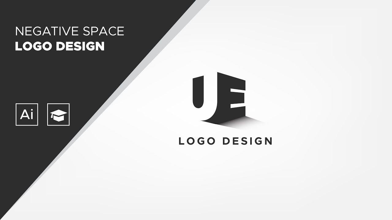 UE Logo - Illustrator Tutorial | UE LOGO DESIGN