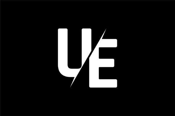 UE Logo - Monogram UE Logo Design