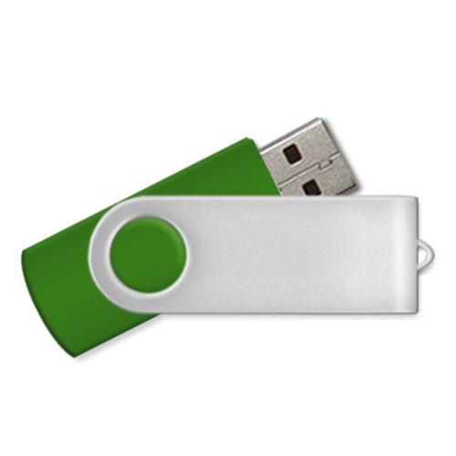 Blue and Green Twist Logo - Twist USB Flash Drive Blue Custom. Custom Flash Drives