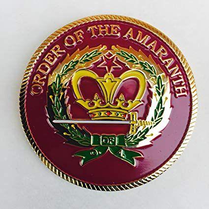 Amaranth Logo - Mini Small Masonic Order of the Amaranth motorcycle