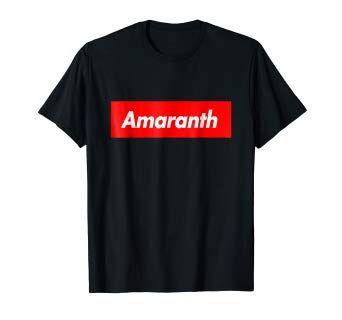 Amaranth Logo - Amazon.com: Amaranth Box Logo Eat Parody Funny Gift T-Shirt: Clothing