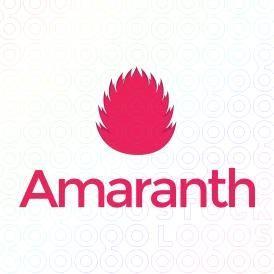 Amaranth Logo - Amaranth Flower Logo Designs on Stock Logos. Amaranth logo