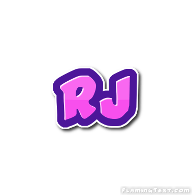 RJ Logo - Rj Logo | Free Name Design Tool from Flaming Text