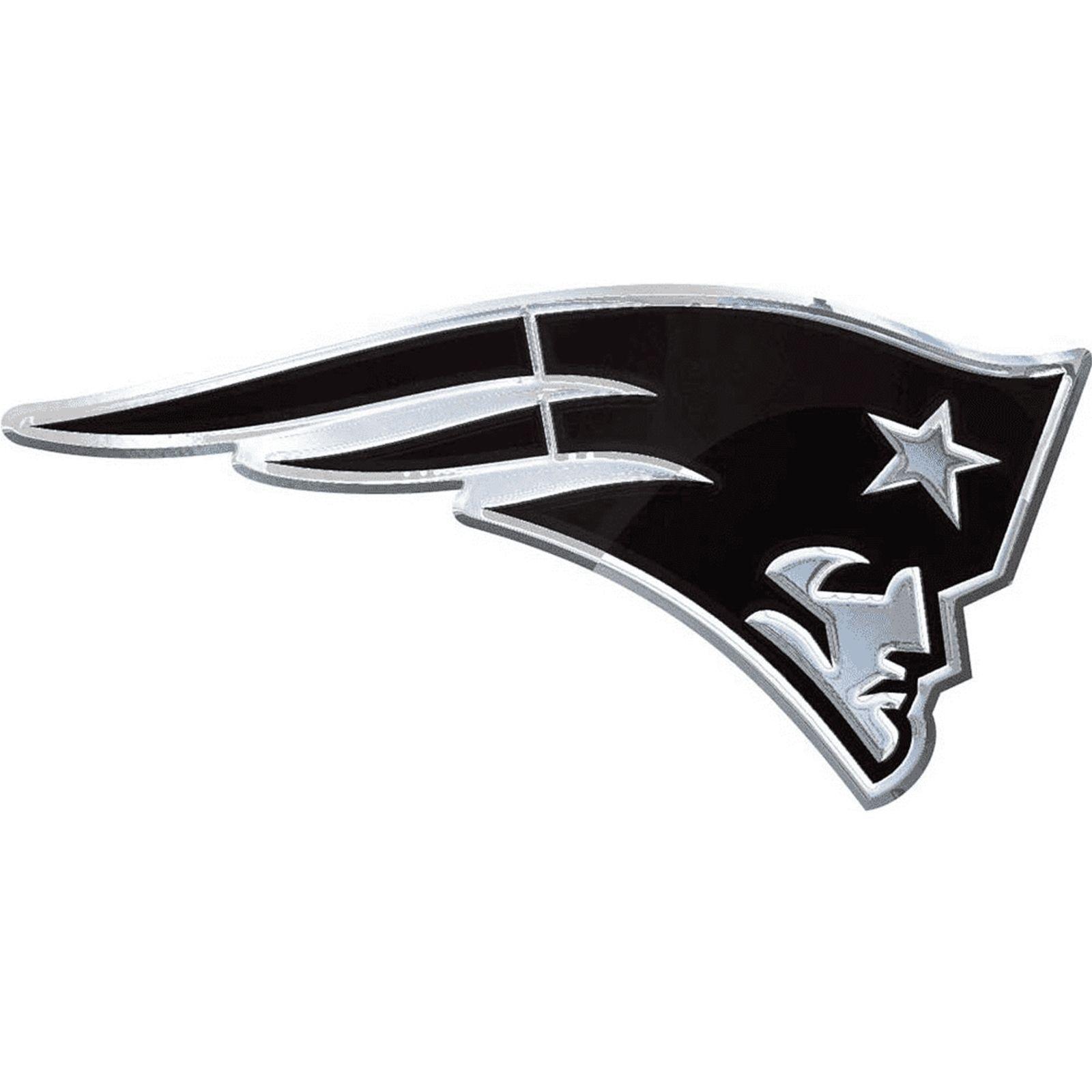 Patrots Logo - Details about New England Patriots Premium Solid Metal Chrome Auto Emblem Logo Car Truck Logo