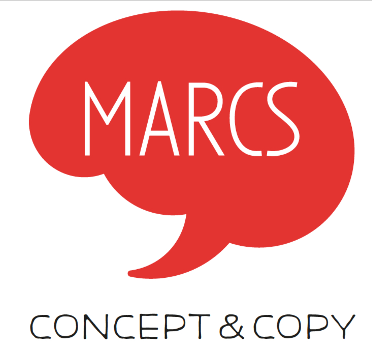 Marc's Logo - MARCS concept & copy – Good thinks start here