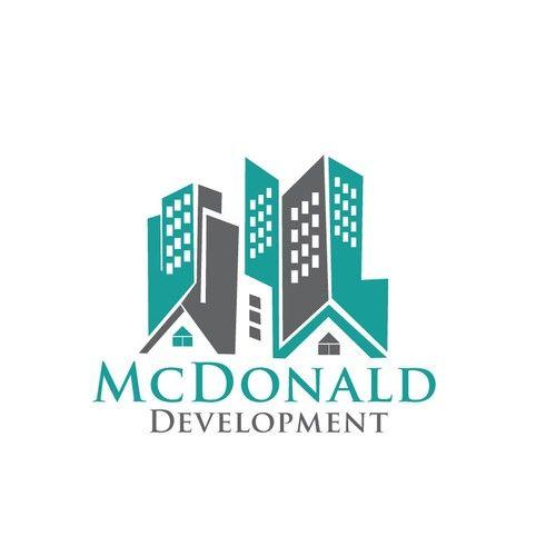 Development Logo - Innovative Commercial Real Estate Development Logo Design. Logo