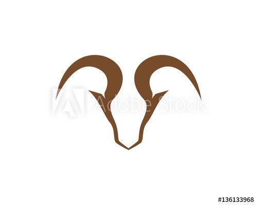Goat Logo - Goat Logo Template vector - Buy this stock vector and explore ...