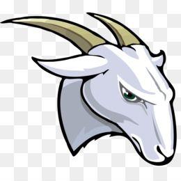 Goat Logo - Mountain Goat PNG - white-mountain-goat mountain-goat-silhouette ...