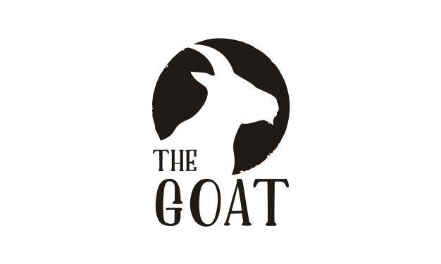 Goat Logo - Goat head silhouette logo design Vector | Premium Download