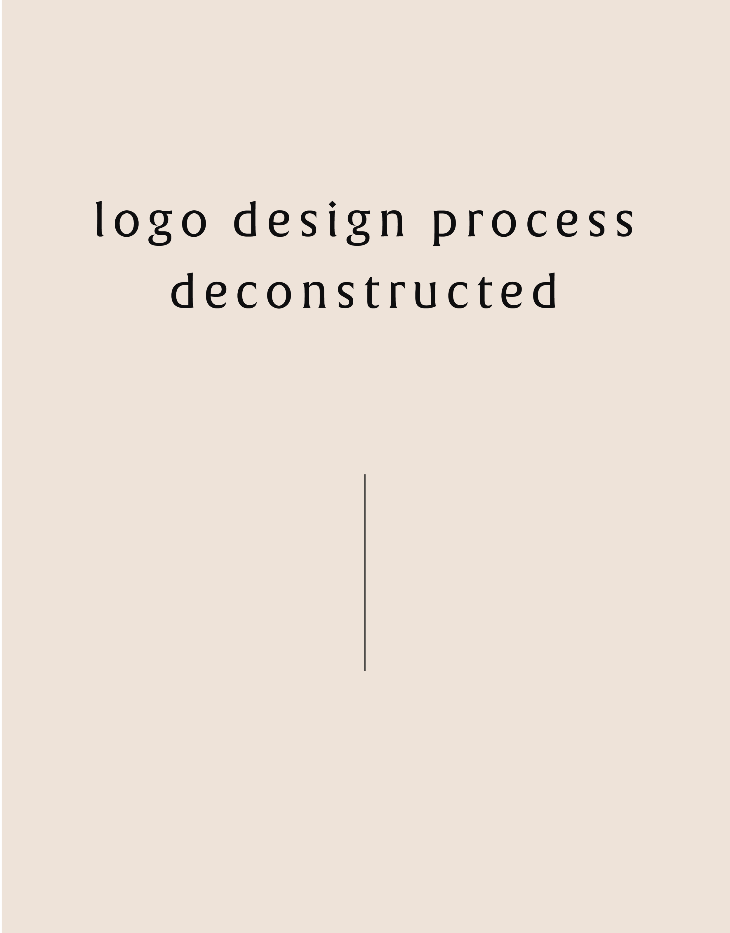 Deconstructed Logo - LOGO DESIGN PROCESS DECONSTRUCTED — June Mango® Design