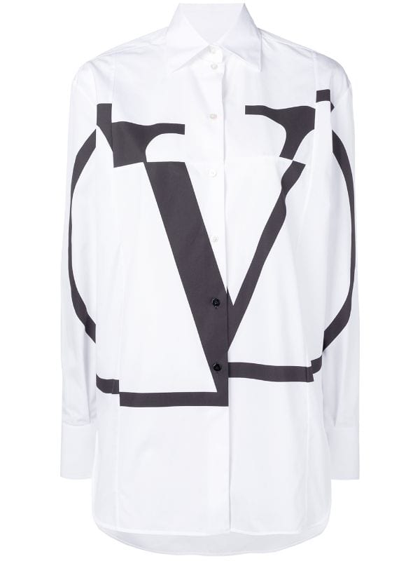 Deconstructed Logo - Valentino deconstructed Go logo shirt $850 - Shop SS19 Online - Fast ...