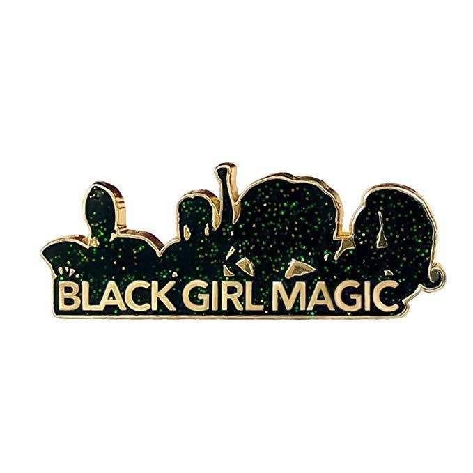 Vixen Logo - Amazon.com: Black Girl Magic Logo Pin by The Vixen: Clothing