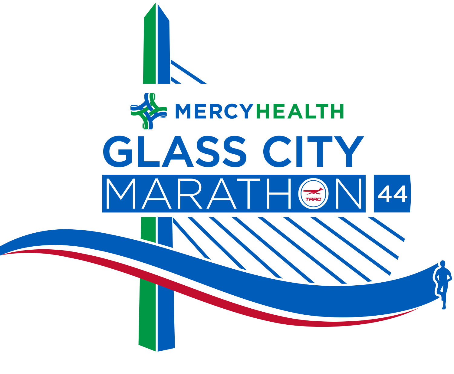 Marthon Logo - Mercy Health Glass City Marathon