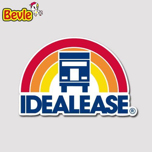 Idealease Logo - US $0.8 |Bevle 1926 IDEALEASE Stickers LOGO Notebook Waterproof Tide  Fashion Cartoon 3M Sticker Skateboard Car Graffiti DIY-in Stickers from  Toys & ...