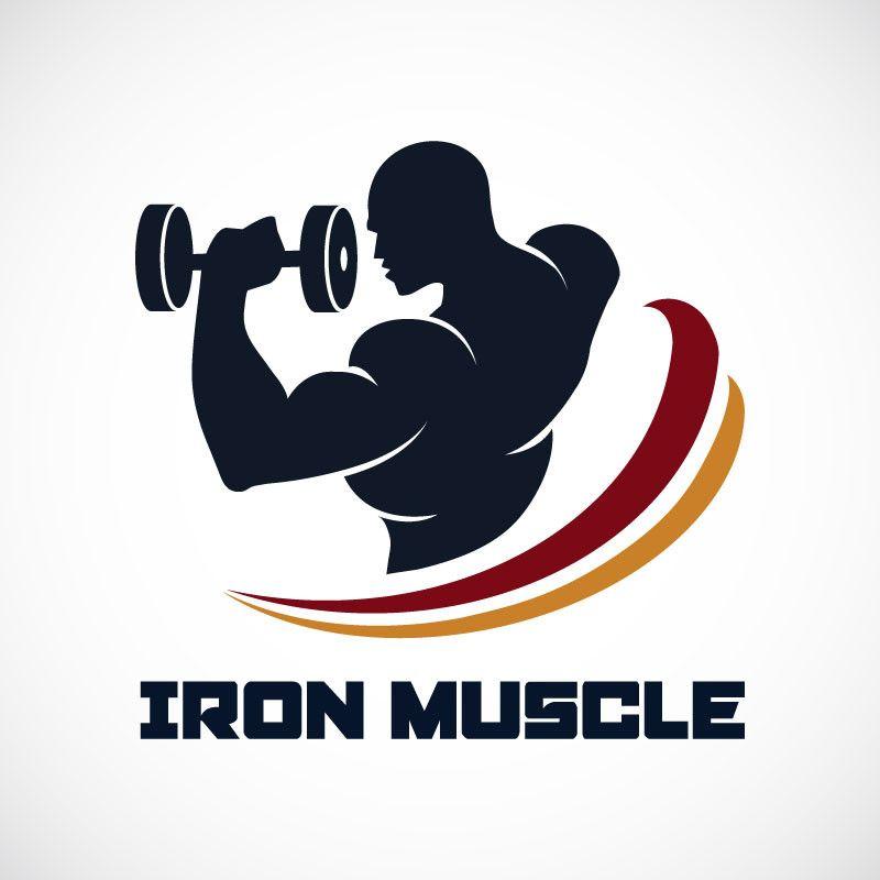 Muscle Logo - Entry by basitsiddiqui for Logo Design