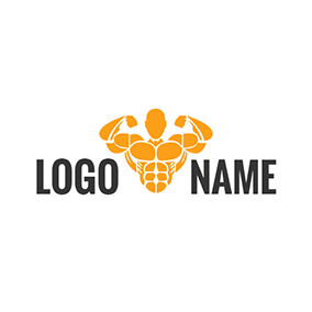 Muscle Logo - Free Gym Logo Designs | DesignEvo Logo Maker