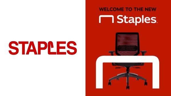 Stapes Logo - Staples makes a big deal about their logo change – The Husky