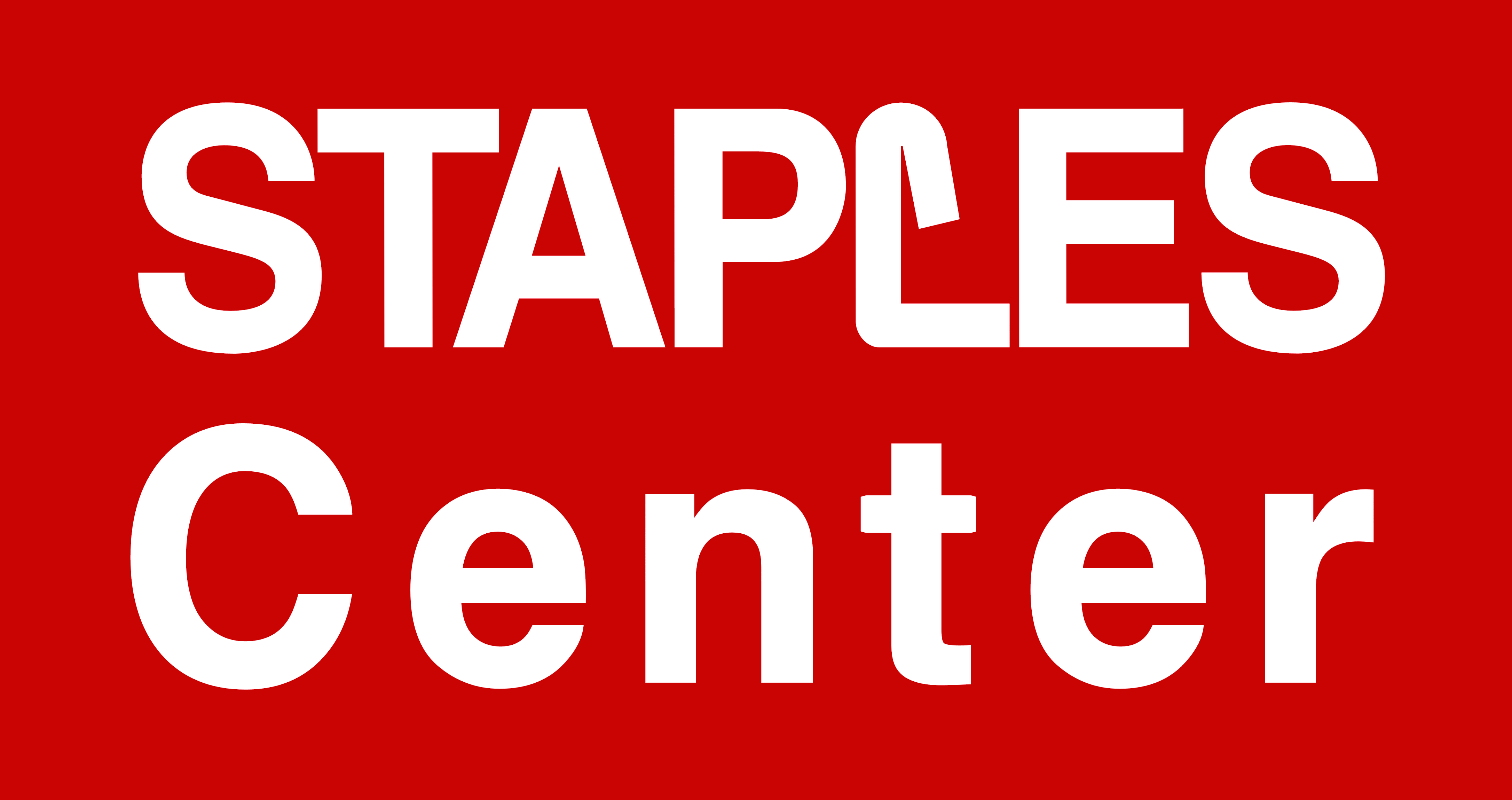 Stapes Logo - Staples Center