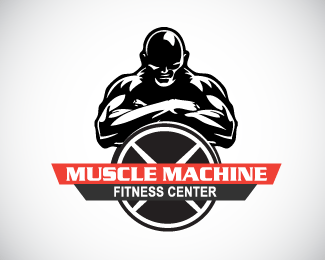 Muscle Logo - Logopond - Logo, Brand & Identity Inspiration (Muscle Machine)