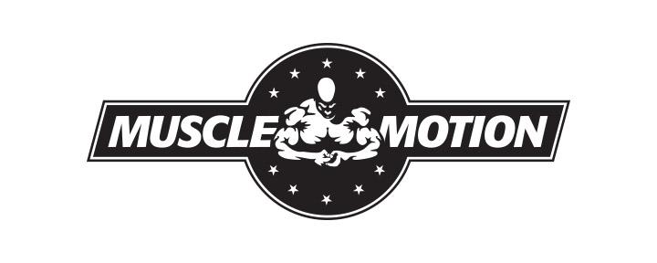 Muscle Logo - Muscle Motion Logos. Logo Design Sydney. Graphic