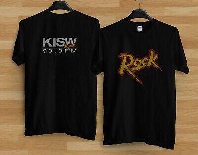 KISW Logo - new the rock 99.9 fm kisw radio music paint in the grass black Shirt