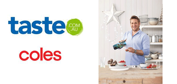 Taste.com.au Logo - Taste.com.au, Coles and Curtis Stone make Christmas bigger